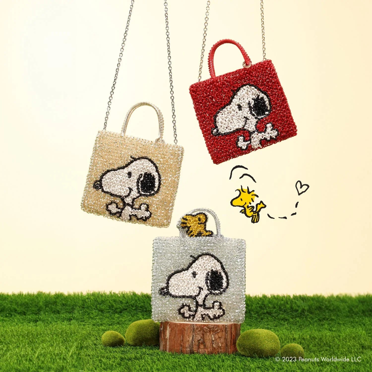 ANTEPRIMA x SNOOPY™ - SNOOPY and WOODSTOCK WIREBAG Collection