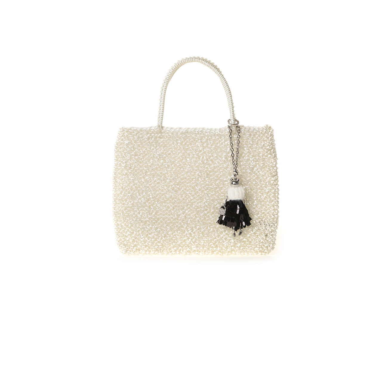 ANTEPRIMA_WIREBAG_BAMBOLA_PA19F67279_Bag_Charm_black-white_on_bag
