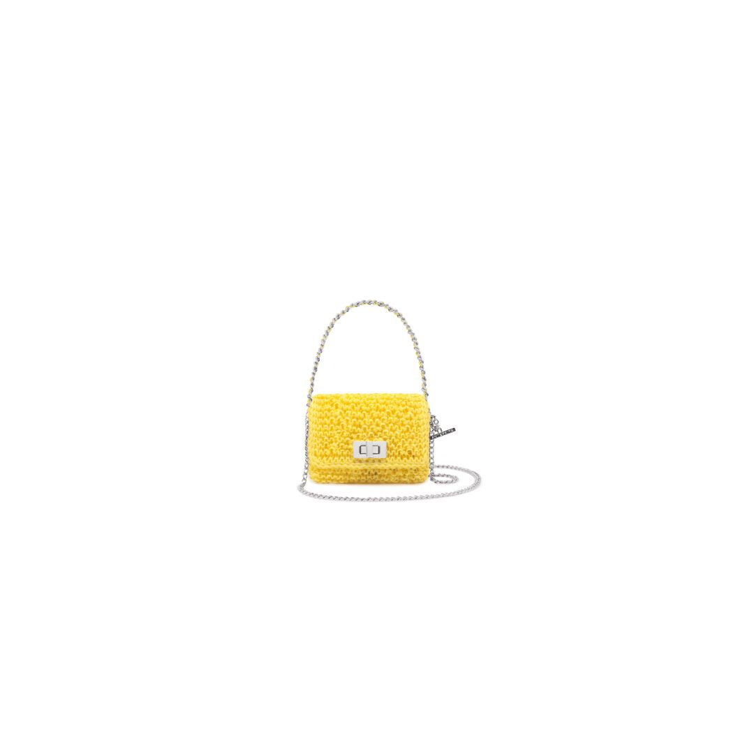 LUCCHETTO MINIATURA PL24SLB6U3 Mini Bag solid-yellow WIREBAG