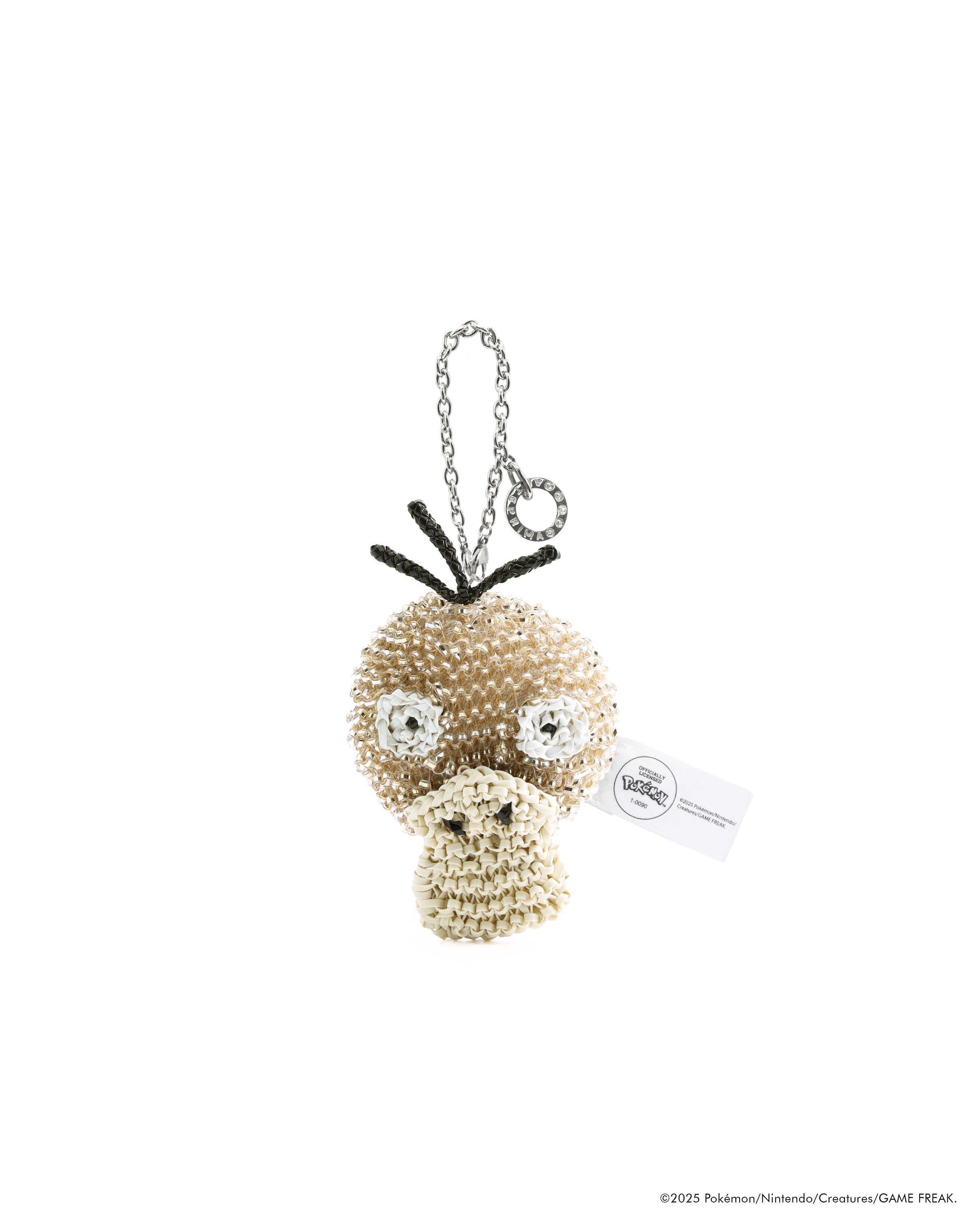 ANTEPRIMA_WIREBAG_POKEMON_PSYDUCK_PA25FPM2G9_Bag_Charm_gold-silver_Front