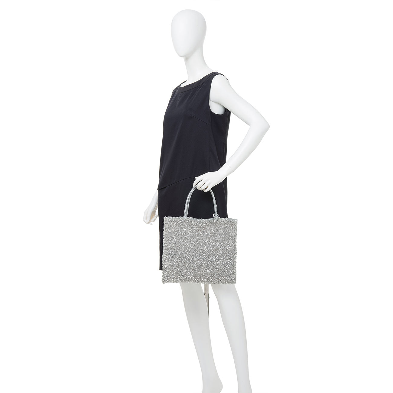 ANTEPRIMA_WIREBAG_WIRE_GLITTER_PBS726133_Tote_Bag_silver_model