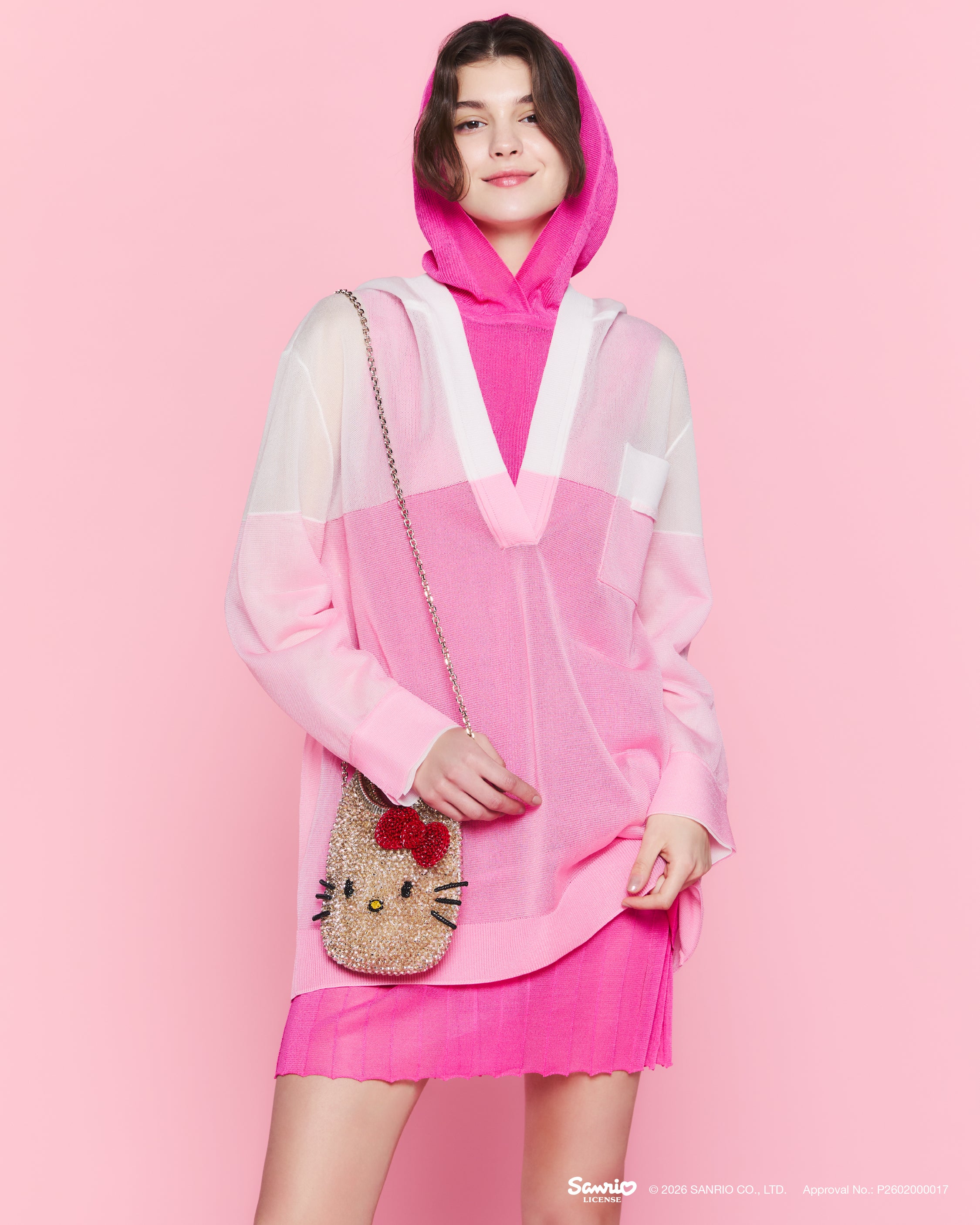 ピンク ANTEPRIMA ANTEPRIMA - HELLO KITTY CROSSBODY STANDARD WIREBAG – ANTEPRIMA