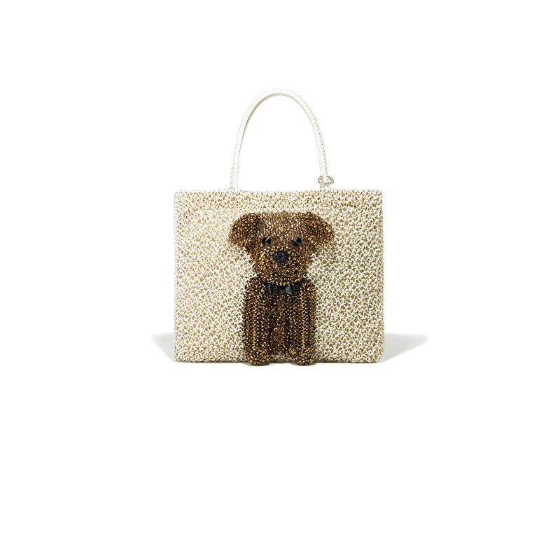 ANTEPRIMA_WIREBAG_ANIMALE_DOG_PB17F090R8_Tote_Bag_solid-earth-brown-bronze-solid-black