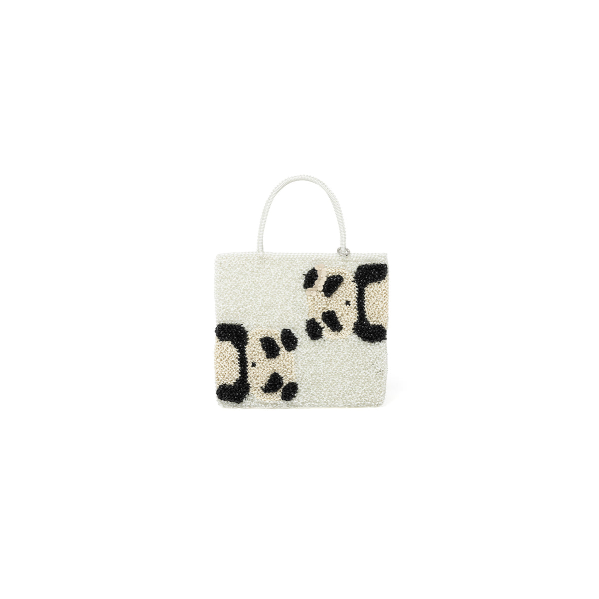 ANTEPRIMA_WIREBAG_ANIMALE_PANDA_PB22F090EK_Tote_Bag_STANDARD_latte_opaco_nero_opaco_front