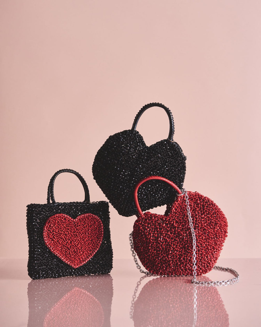 ANTEPRIMA CUORI HEART STANDARD MINIATURA CROSSBODY WIREBAG