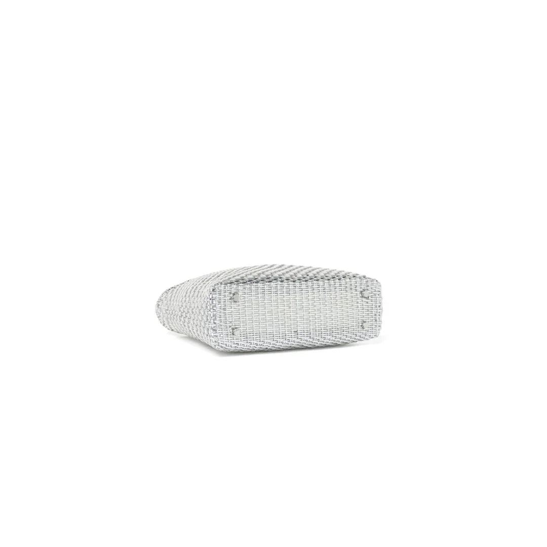 バッグ INTRECCIO MODO MINIATURA ARGENTO ANTEPRIMA INTRECCIOMODO MINIATURA TOP HANDLE WIREBAG – ANTEPRIMA