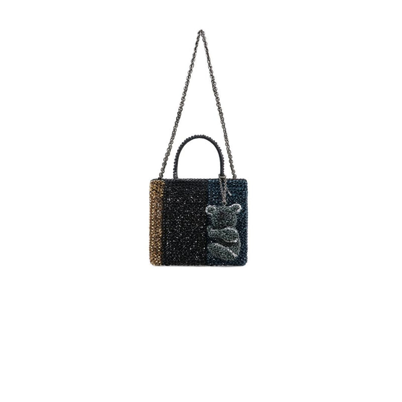 IZUMI KATO STANDARD Z PB25FMT4L1 Crossbody Bag bronze-solid-black-pearl-blue koala WIREBAG
