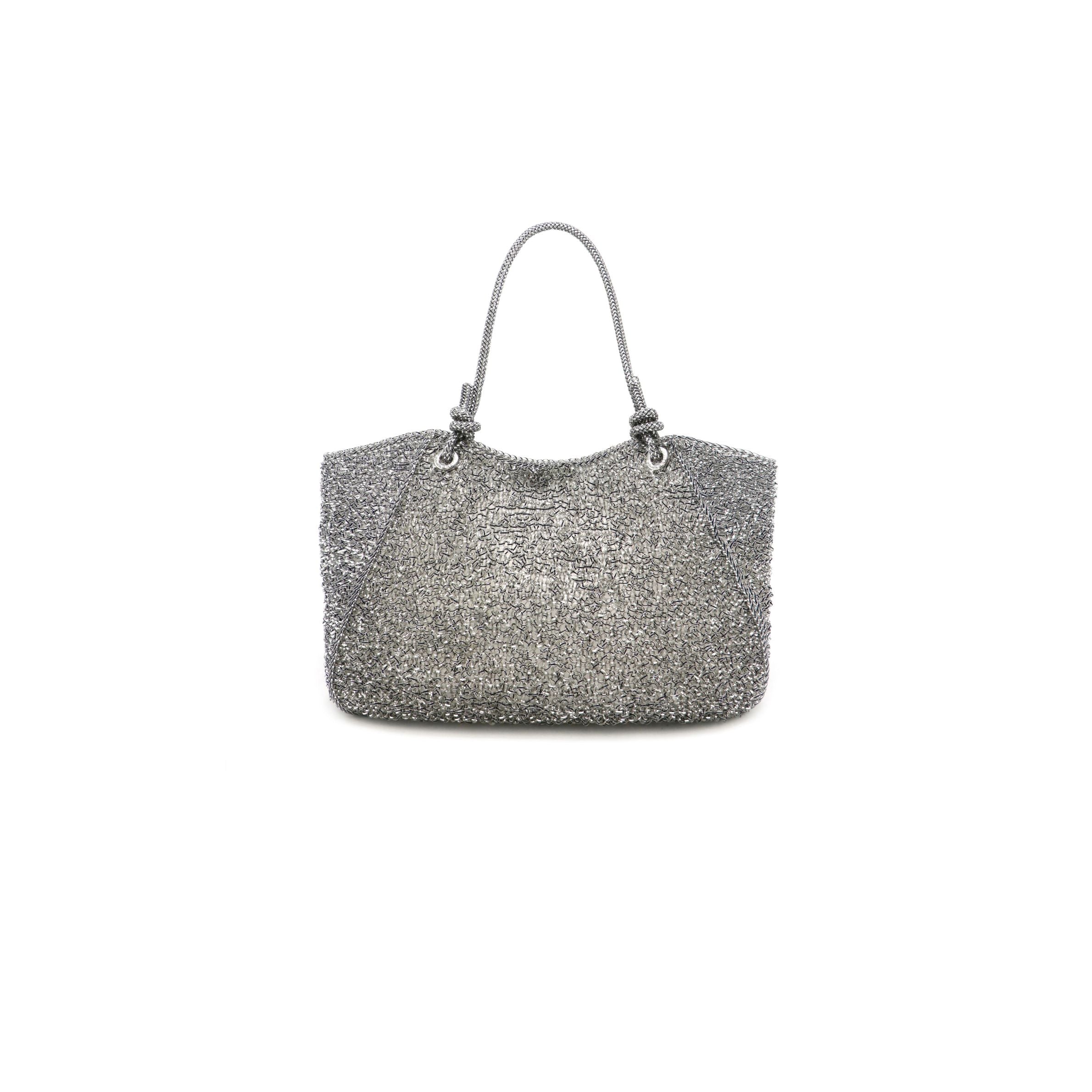 ◆VALLUAT◆ Posia bagSilver 6-82 Mexico Sterling Silver Woven Evening Purse | eBay