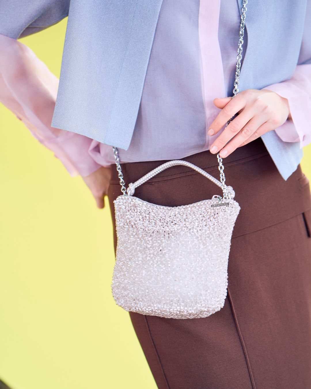 ANTEPRIMA - NODO II CROSSBODY WIREBAG Small – ANTEPRIMA Online Store