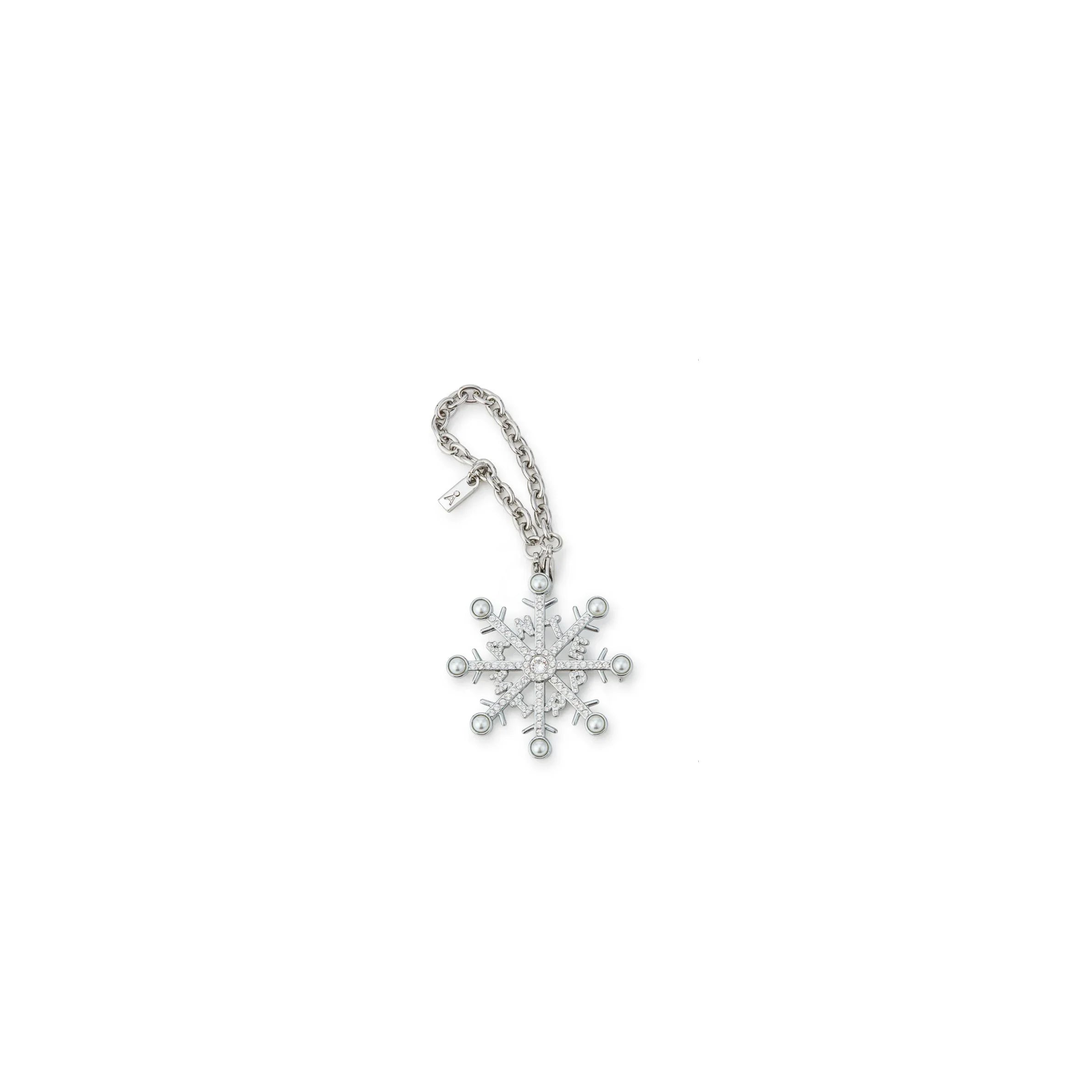 ペルラ ACC/スノーフレーク/シルバー　アンテプリマ　ANTEPRIMA ANTEPRIMA - PERLA ACC SNOWFLAKE BAG CHARM – ANTEPRIMA Online Store