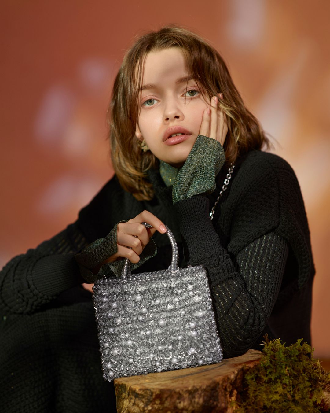 ANTEPRIMA - CROSSBODY WIREBAG PERLA GLITTER – ANTEPRIMA Online Store