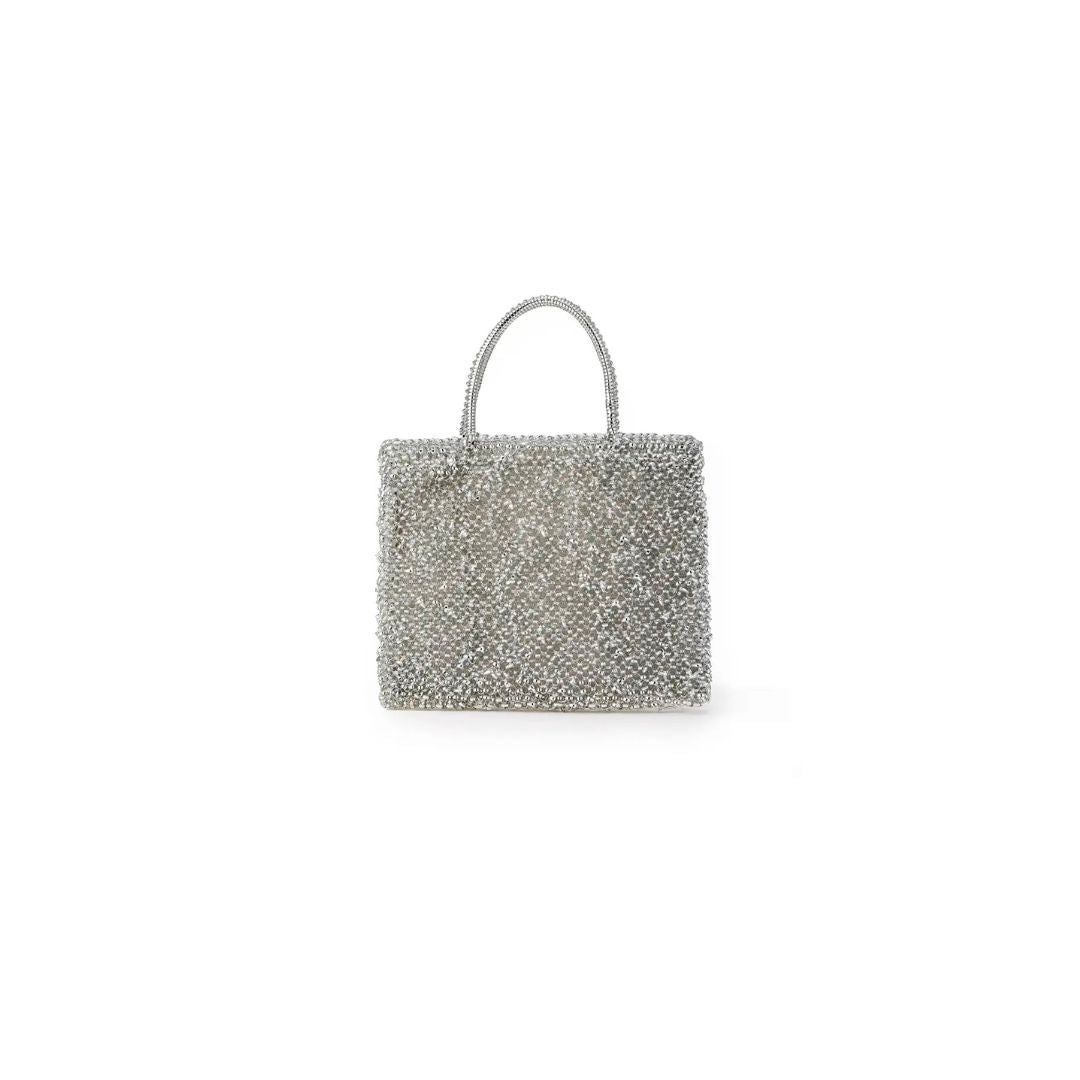 PERLA GLITTER  PB24FAT0KL Crossbody Bag silver WIREBAG
