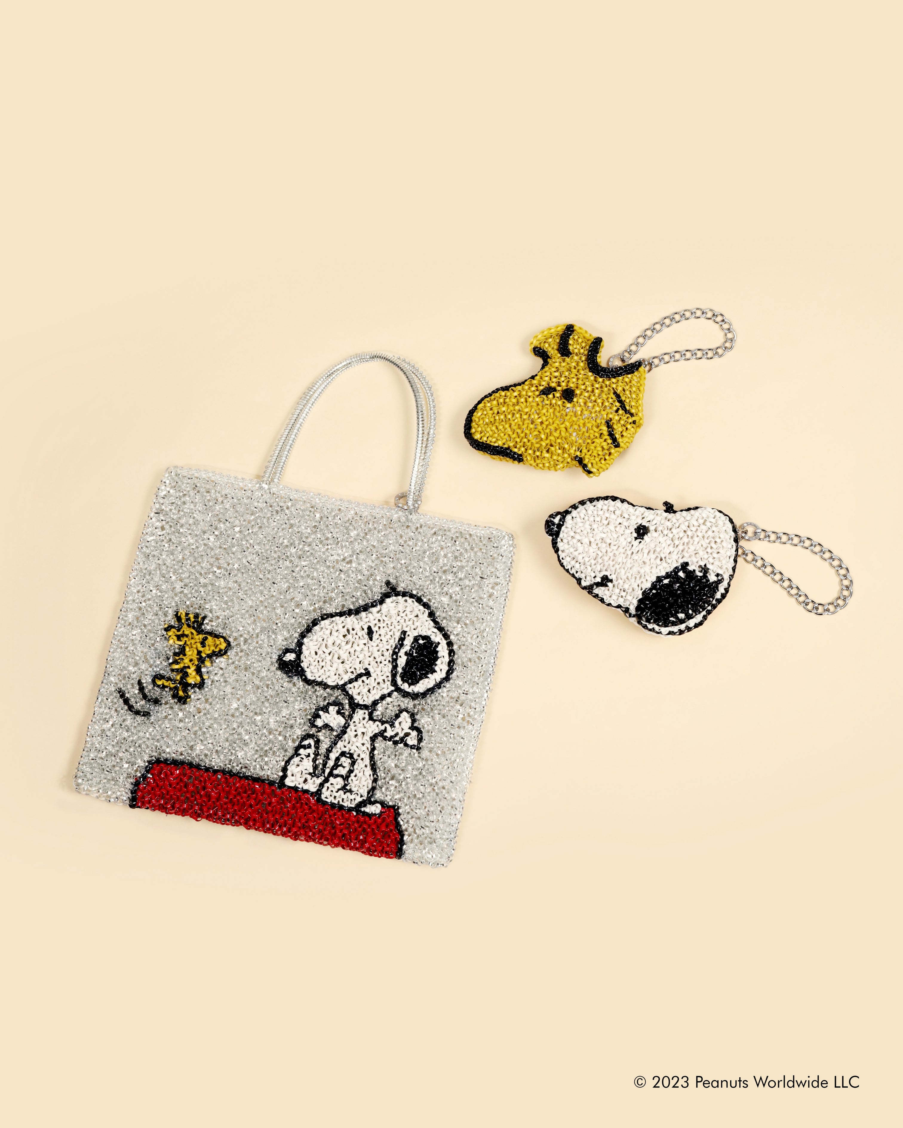 ANTEPRIMA x SNOOPY™ - SNOOPY and WOODSTOCK WIREBAG