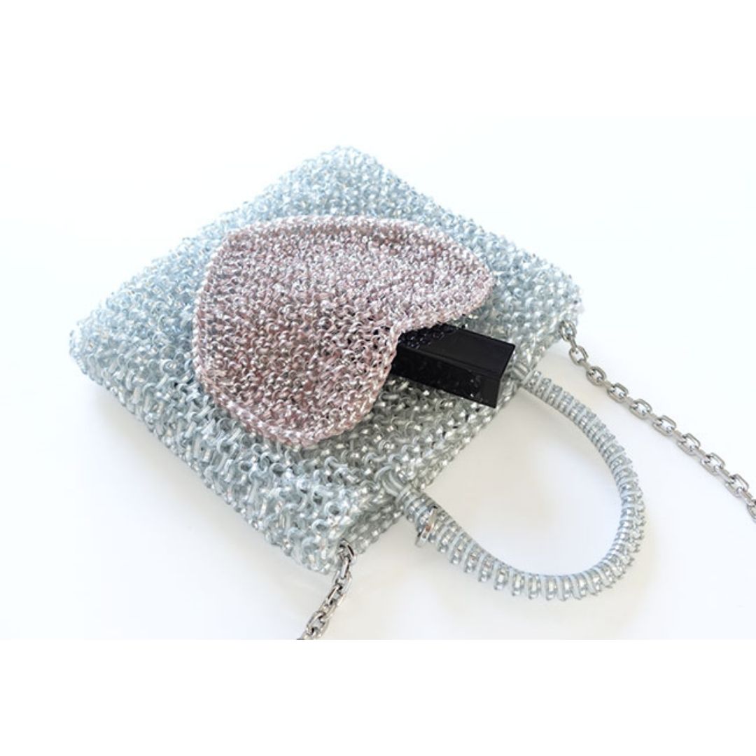 ANTEPRIMA CUORI HEART STANDARD MINIATURA CROSSBODY WIREBAG